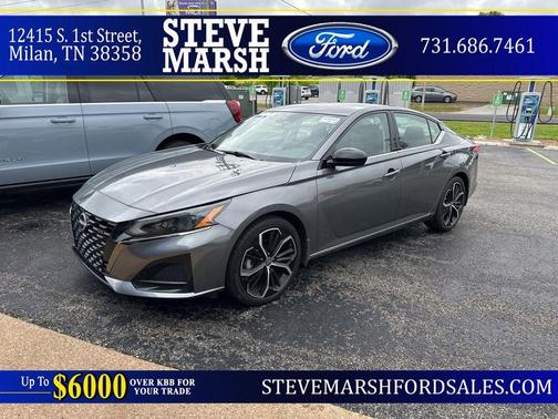 Gun Metallic 2024 Nissan Altima SR FWD