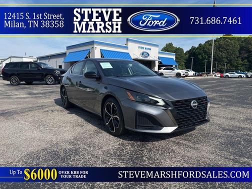Gun Metallic 2024 Nissan Altima SR FWD
