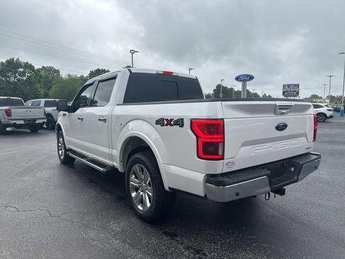 White Platinum Metallic Tri-Coat 2018 Ford F-150 Lariat