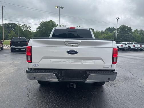 White Platinum Metallic Tri-Coat 2018 Ford F-150 Lariat