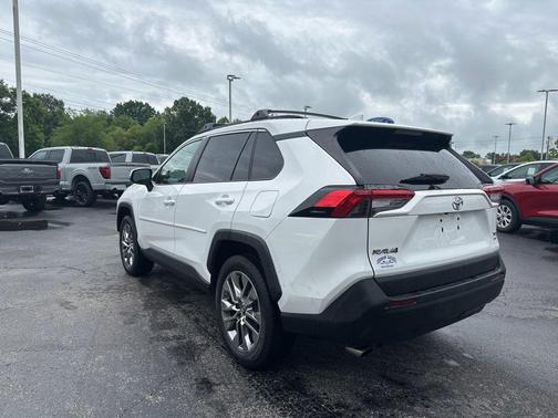 Super White 2019 Toyota RAV4 XLE Premium