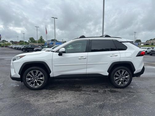 Super White 2019 Toyota RAV4 XLE Premium