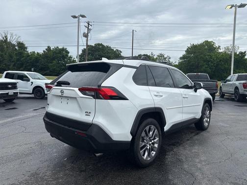Super White 2019 Toyota RAV4 XLE Premium