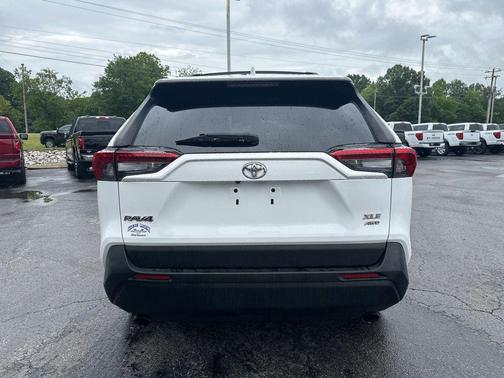 Super White 2019 Toyota RAV4 XLE Premium