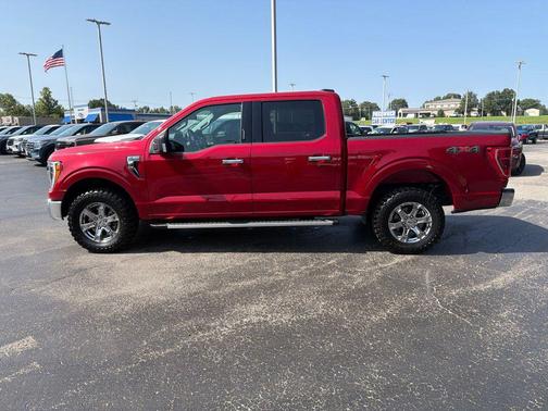 Rapid Red Metallic Tinted Clearcoat 2022 Ford F-150 XLT