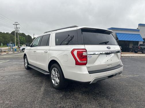 White Platinum Metallic Tri-Coat 2018 Ford Expedition Max XLT