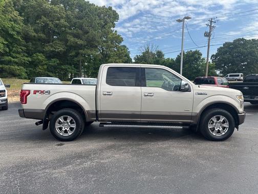 Tan 2017 Ford F-150 Lariat