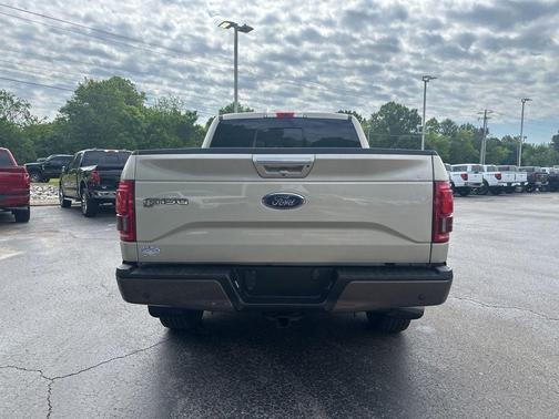 Tan 2017 Ford F-150 Lariat