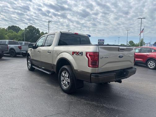 Tan 2017 Ford F-150 Lariat