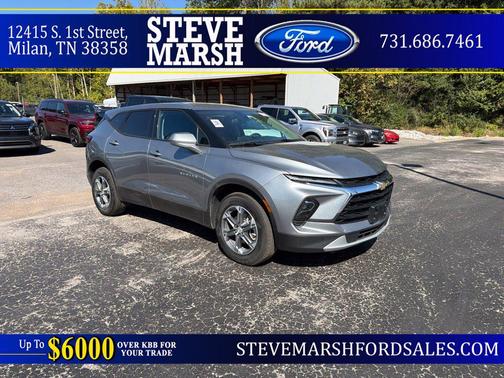 Sterling Gray Metallic 2025 Chevrolet Blazer 2LT