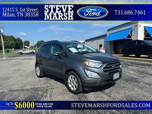 Smoke Metallic 2021 Ford EcoSport SE