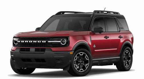 Ruby Red Metallic Tinted Clearcoat 2026 Ford Bronco Sport Outer Banks SUV