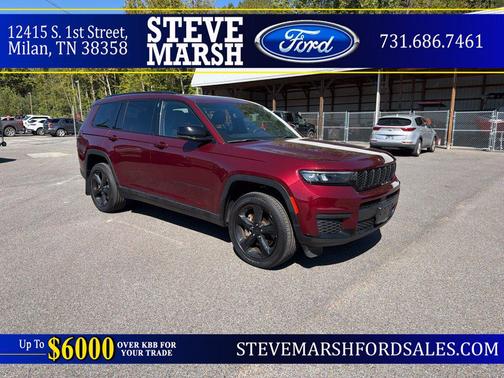 Velvet Red Pearlcoat 2023 Jeep Grand Cherokee L Altitude