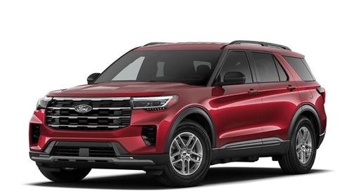 Ruby Red Metallic Tinted Clearcoat 2027 Ford Explorer Active