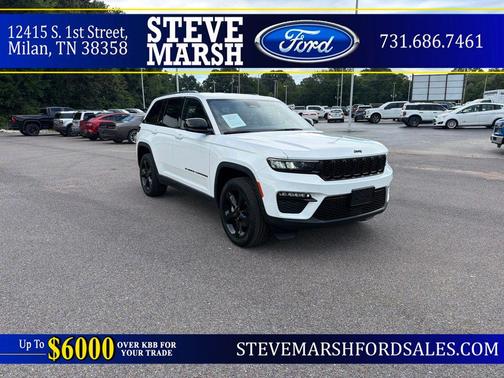 Bright White Clearcoat 2023 Jeep Grand Cherokee Limited