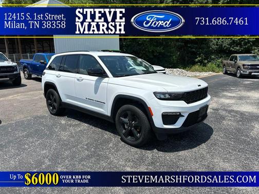Bright White Clearcoat 2023 Jeep Grand Cherokee Limited