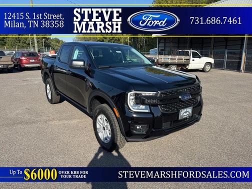 Shadow Black 2025 Ford Ranger XL Truck