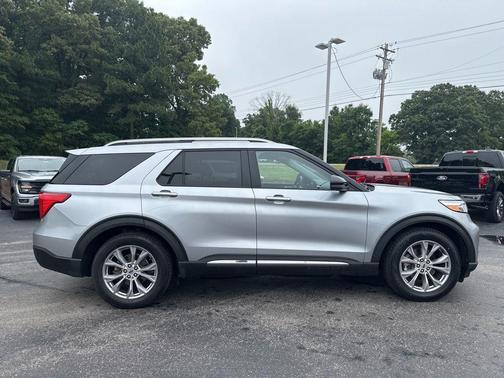 Iconic Silver Metallic 2022 Ford Explorer Limited