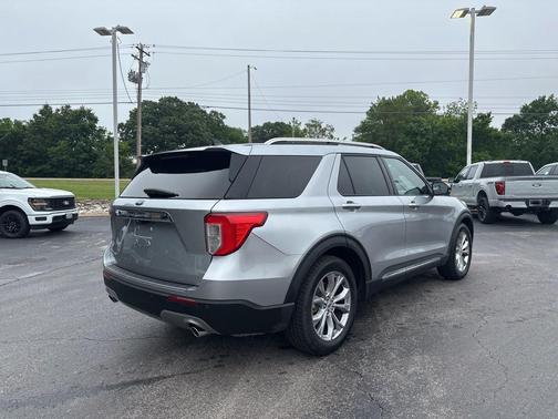 Iconic Silver Metallic 2022 Ford Explorer Limited