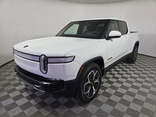 Glacier White 2022 Rivian R1T Adventure