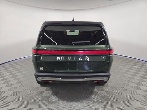 Forest Green 2024 Rivian R1S Adventure Quad Motor Large Pack