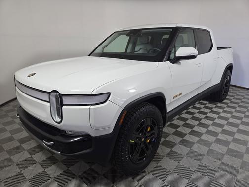 Glacier White 2022 Rivian R1T Adventure