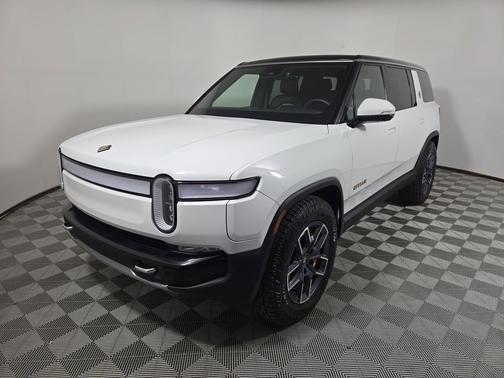 Glacier White 2023 Rivian R1S Adventure