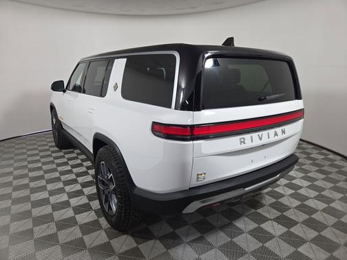 Glacier White 2023 Rivian R1S Adventure