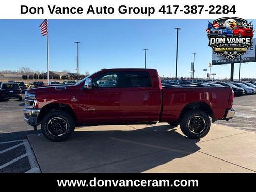 Molten Red Pearlcoat 2026 RAM 3500 Laramie Crew Cab 4x4 6'4' Box