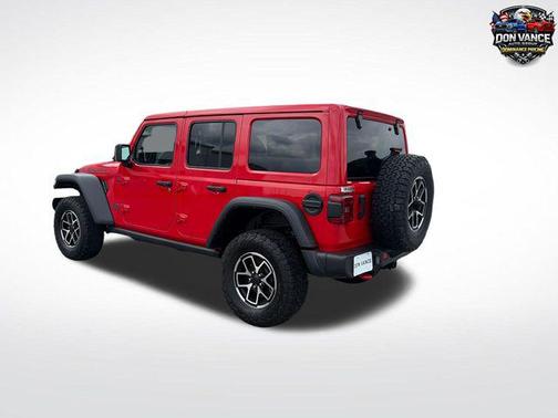 Firecracker Red Clearcoat 2025 Jeep Wrangler Rubicon
