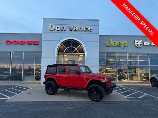 Firecracker Red Clearcoat 2021 Jeep Wrangler Unlimited Rubicon