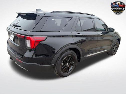 Agate Black Metallic 2025 Ford Explorer Active