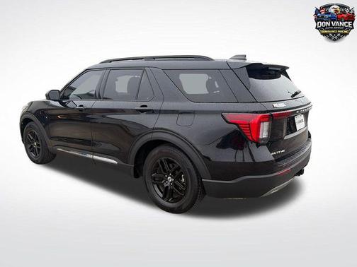 Agate Black Metallic 2025 Ford Explorer Active