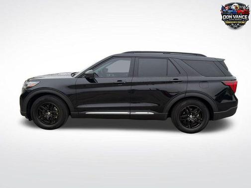 Agate Black Metallic 2025 Ford Explorer Active