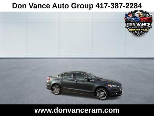 Charcoal 2015 Ford Fusion Titanium