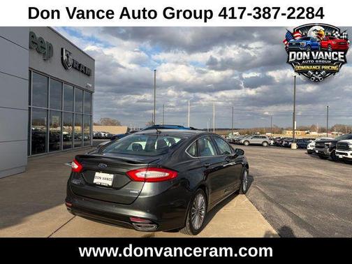 Charcoal 2015 Ford Fusion Titanium