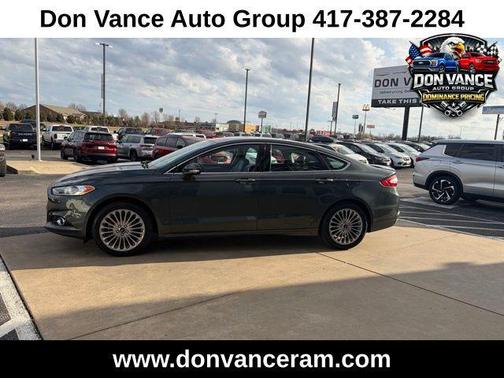 Charcoal 2015 Ford Fusion Titanium