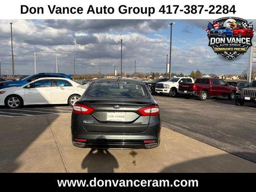 Charcoal 2015 Ford Fusion Titanium