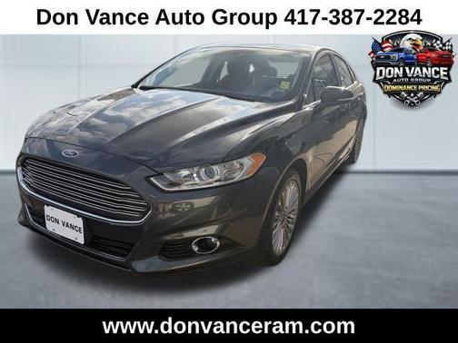 Charcoal 2015 Ford Fusion Titanium