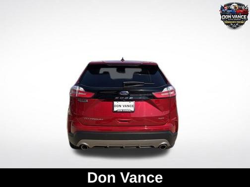 Red Metallic 2024 Ford Edge Titanium