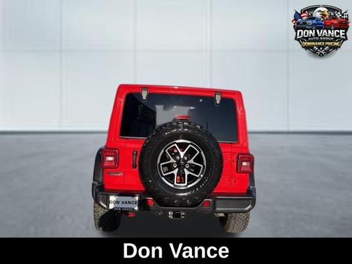 Firecracker Red Clearcoat 2025 Jeep Wrangler Rubicon