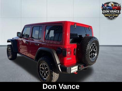 Firecracker Red Clearcoat 2025 Jeep Wrangler Rubicon