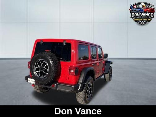 Firecracker Red Clearcoat 2025 Jeep Wrangler Rubicon