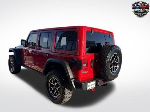 Firecracker Red Clearcoat 2025 Jeep Wrangler Rubicon
