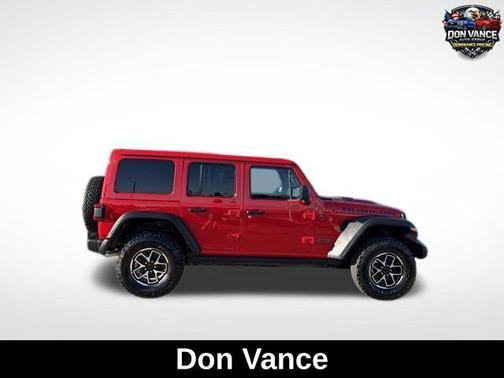 Firecracker Red Clearcoat 2025 Jeep Wrangler Rubicon