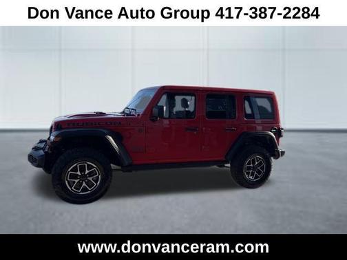Firecracker Red Clearcoat 2025 Jeep Wrangler Rubicon