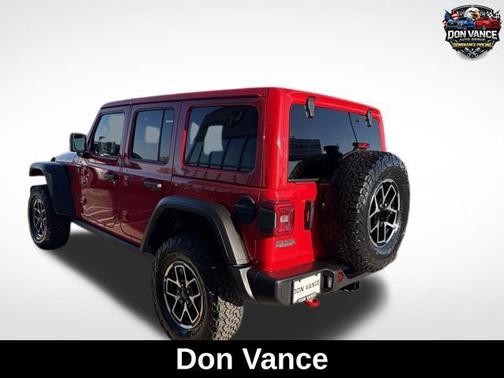 Firecracker Red Clearcoat 2025 Jeep Wrangler Rubicon