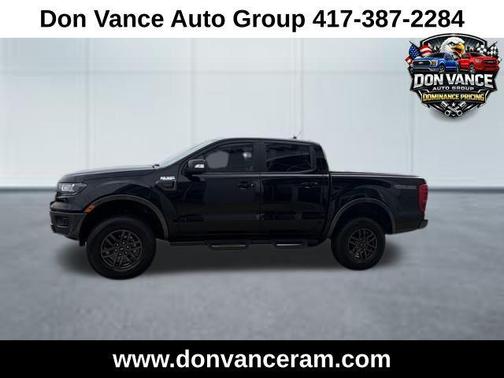 Shadow Black 2022 Ford Ranger LARIAT