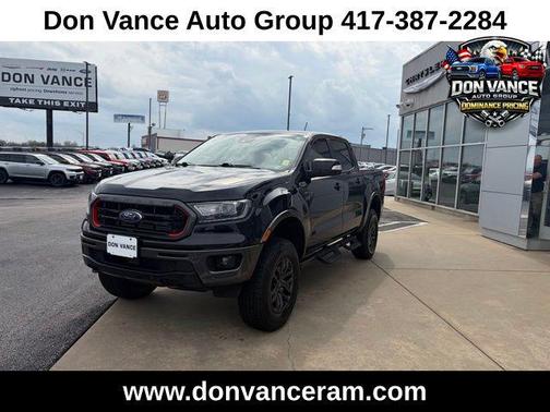 Shadow Black 2022 Ford Ranger LARIAT