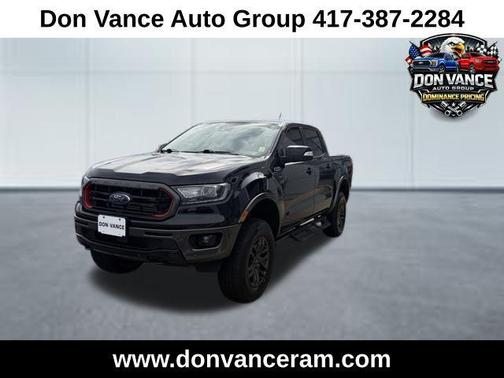 Shadow Black 2022 Ford Ranger LARIAT